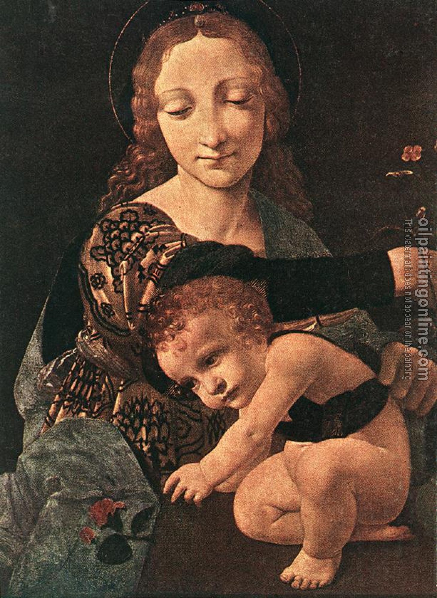 Boltraffio, Giovanni Antonio - Virgin and Child with a Flower Vase